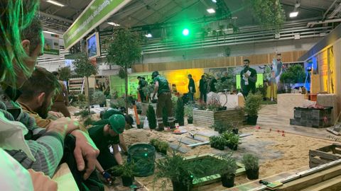 Les finales nationales des olympiades des métiers sont repoussées, idéalement, avant l’été 2021. Les finales anticipées en art floral restent maintenues du 11 au 13 novembre 2020.Photo : la compétition Ile-de-France 2020 au SIA à Paris. ©O. Maillard